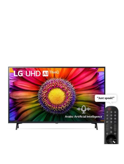صورة تليفزيون ال جي  4K سمارت 50 بوصة LED بريسيفر داخلي 50UR801