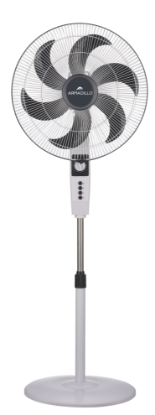 Picture of Armadillo Stand Fan 18" 70 Watt - White & Black