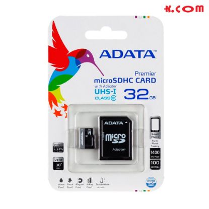 Picture of Micro SD Memory Card ADATA 32GB/Class10