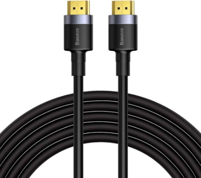 Picture of Baseus Cafule4KHDMI Male To 4KHDMI Male AdapterCable1m Black