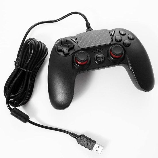 Picture of 2B Wired GamePad 3in1 (PCPS3 PS4) Black Shell With Touch Pad
