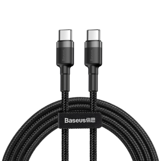 Picture of Baseus Type-C Charging Data Line 2m - Grey+Black