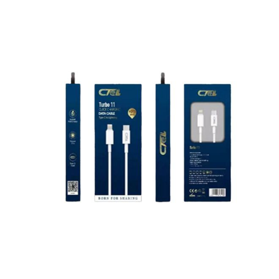 Picture of Celltel Type C To Lighting PD Cable 2.4A / Turbo11