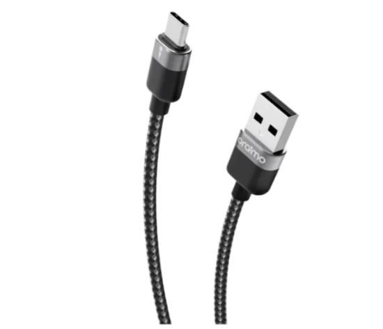 Picture of Oraimo OCD-C72 3A USB-TYPE-C Fast DATA CABLE 1M Black