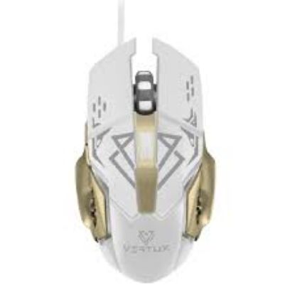Picture of Vertux Drago Precision Tracking Ergonomic Gaming Mouse up to 3200 DPI White