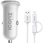 Picture of Iconz Dual USB Car Charger 3.4A + 2in1 Cable