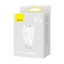 Picture of Baseus  Compact  Charger 2U 10.5W EU White