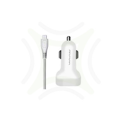 Picture of WUW T22 Car Charger For Micro Fast Charger - White