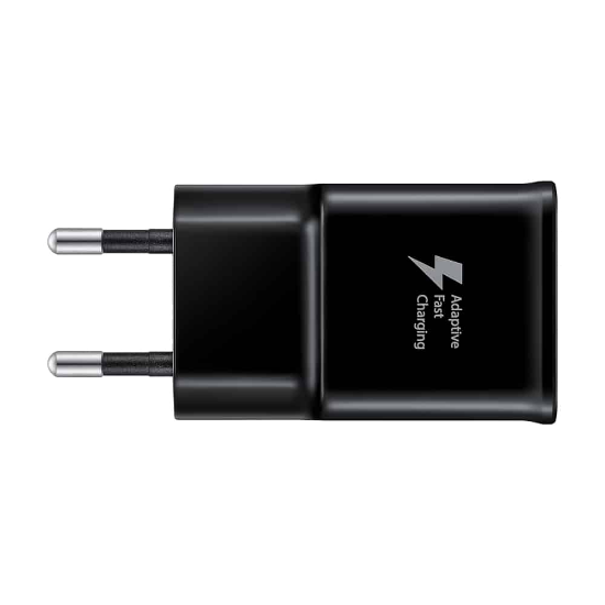صورة شاحن سامسونج USB وType-C السريع باللون الأسود
