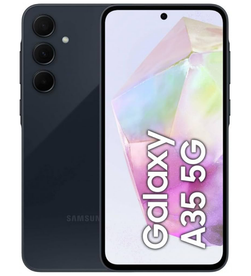 Picture of Samsung Galaxy A35 Dual Sim - 128GB, 8GB Ram, 5G/EGY (Black)