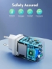 صورة راف باور RP-PC172 شاحن PD بايونير 65 واط بثلاثة منافذ - أبيض