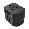 صورة راف باور موديل RP-PC1033 شاحن 3-PIN محول 20 واط - أسود