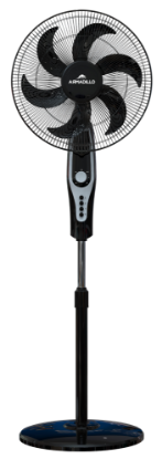 Picture of Armadillo Stand Fan 18" 70W, 6 Blades, 3 Speeds, Black