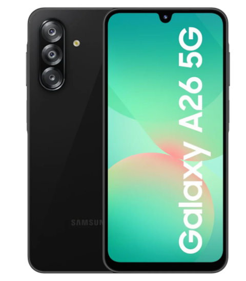 صورة سامسونج جالكسي A26-5G- جيجابايت8/256 جيجابايت- 6.7 بوصة / أسود