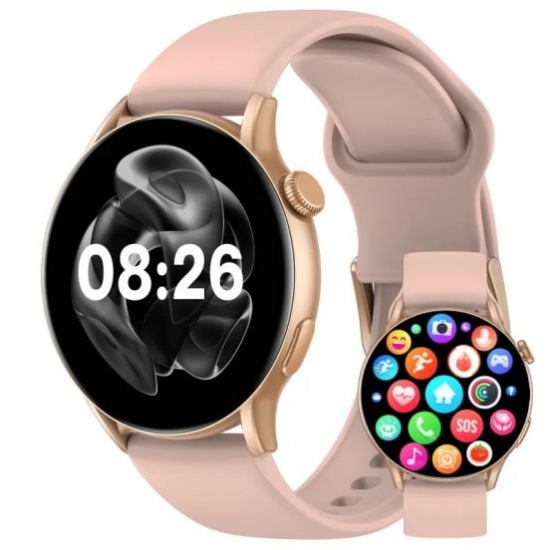 Picture of CardoO Watch X Orbit1.6” AMOLED,Battery: 360m AhGold.