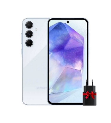صورة سامسونج جالكسي A35 بشريحتين، 256جيجا، 8 جيجا رام، 4G LTE - ازرق