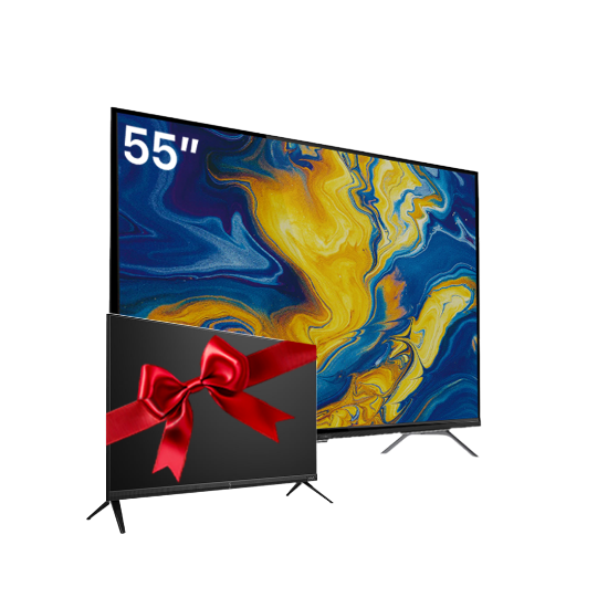 Picture of Syinix 55 Inch UHD+Google OS+QLED+Voice Control,Bluetooth