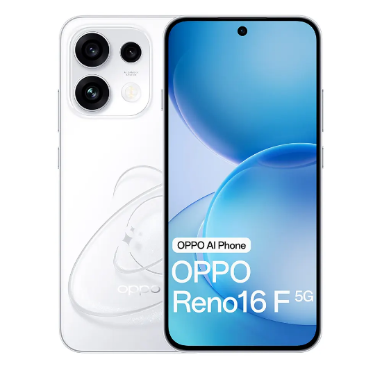 Picture of OPPO Reno16F 5G(8 GB+256 GB) Pop White