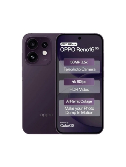 Picture of OPPO Reno16 5G(12 GB+256 GB)Twilight Violet